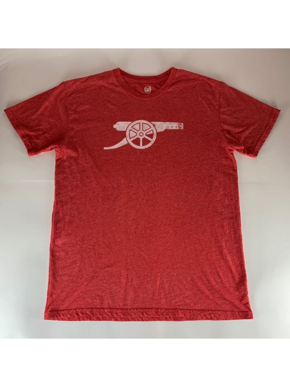 Arsenal FC Premier League Red Short Sleeve Crewneck Shirt Mens Large